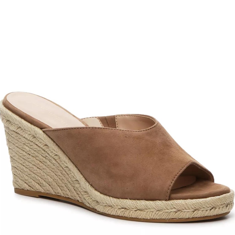 Stuart Weitzman wedge mules size 9.5